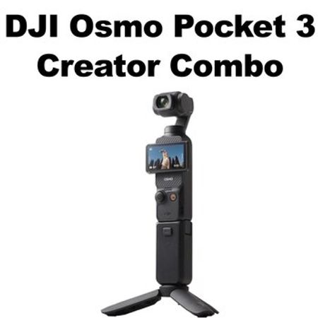 DJI Osmo Pocket 3 Creator Combo – Audio və video – ucuztap.az
