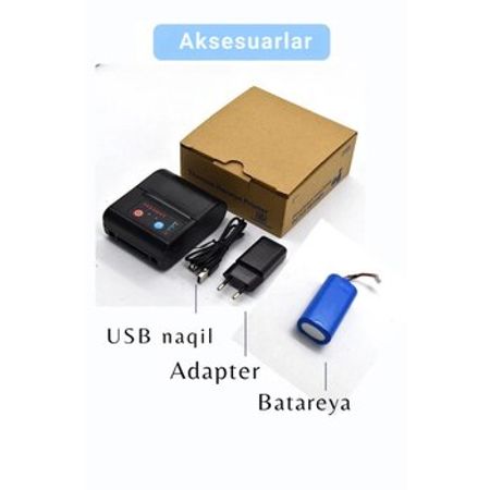 P80H portativ qəbz printeri – Biznes üçün avadanlıq – ucuztap.az