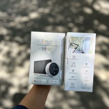 EZVIZ DP2C Wire-free Peephole Doorbell – Sumqayıt – ucuztap.az