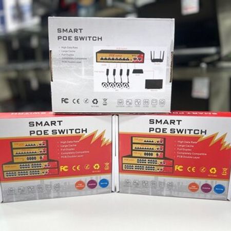 Smart PoE Switch – Şəbəkə avadanlıqları – ucuztap.az
