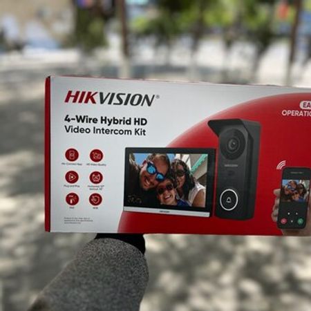 HIKVISION 4-Wire Hybrid HD remium Domofon sistemi – Sumqayıt – ucuztap.az