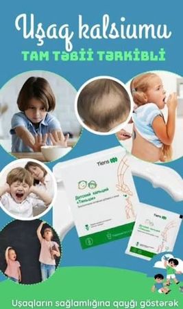 Uşaqlar üçün ionlaşdırılmış bio kalsium tozu – Bakı – ucuztap.az