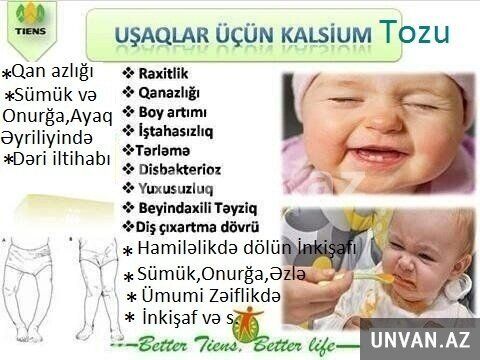 Uşaqlar üçün ionlaşdırılmış bio kalsium tozu – Bakı – ucuztap.az