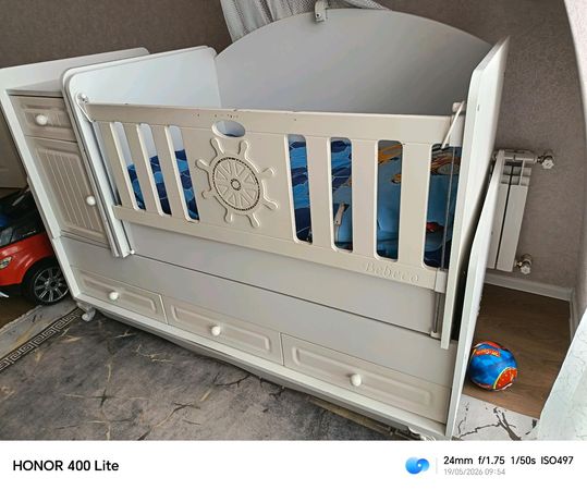 Çoxfunksiyalı uşaq beşiyi və çevrilən yataq dəsti – Bakı – ucuztap.az