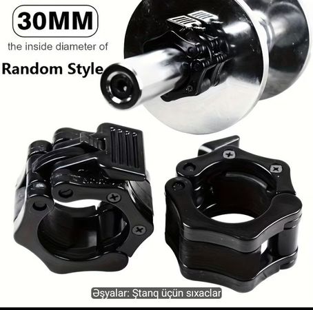 Ştanq üçün sıxac qrif üçün zajim barbell clips – Bakı – ucuztap.az