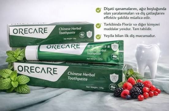 Orecare Diş Məcunu-Karies Damaq Qanaması Parodontoz Angina və s – Sağlamlıq və gözəllik – ucuztap.az