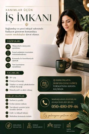 Məlumat Meneceri - SMM – Bakı – ucuztap.az