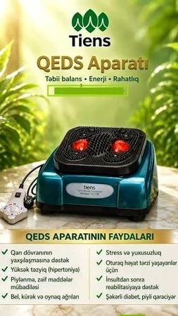 Qeds Cihazı-Təziq Qan Dövranı Ürək-Qan-Damar Ayaq Tutulması Duzlaşma s – Bakı – ucuztap.az