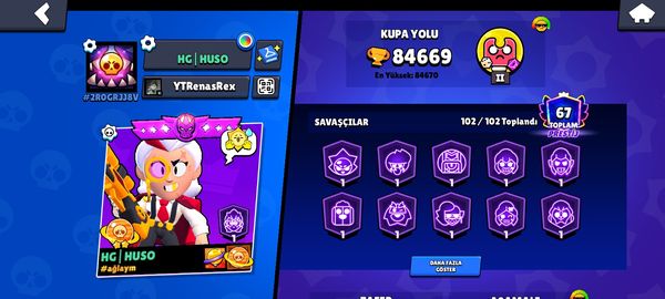 Brawl Stars Hesabı 85k – Aksesuarlar – ucuztap.az