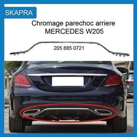 Mercedes W205 arxa bufer nikeli – Ehtiyat hissələri – ucuztap.az