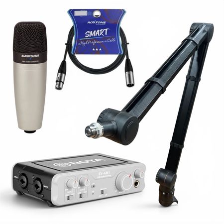 Professional Səs Yazma Dəsti – Podcast, Studio və Canlı Yayım üçün – Musiqi alətləri – ucuztap.az