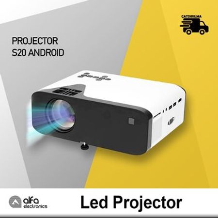Proyektor S20 Android – Audio və video – ucuztap.az