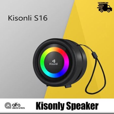Bluetooth dinamik Kisonli S16 Speaker – Audio və video – ucuztap.az