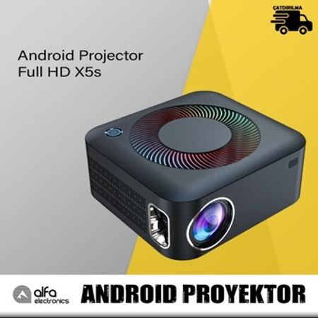X5s Android Projector Full HD – Audio və video – ucuztap.az
