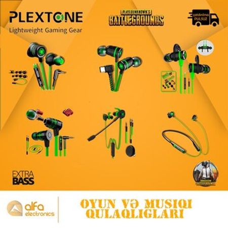 Qulaqcıq Plextone Gaming and Music – Audio və video – ucuztap.az