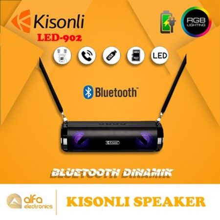 Bluetooth dinamik Kisonli LED-902 – Audio və video – ucuztap.az
