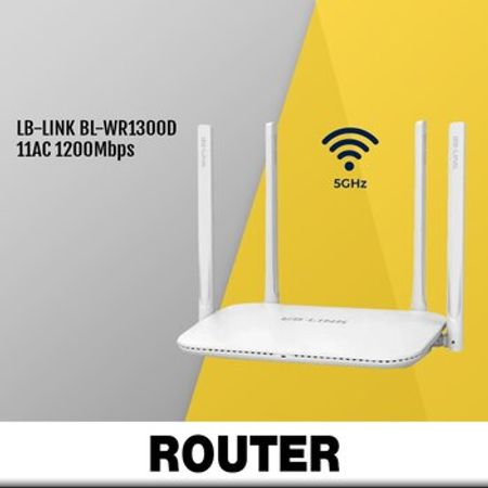 Gigabit Router LB-Link BL-WR1300D 5G 1300 Mbps – Şəbəkə avadanlıqları – ucuztap.az
