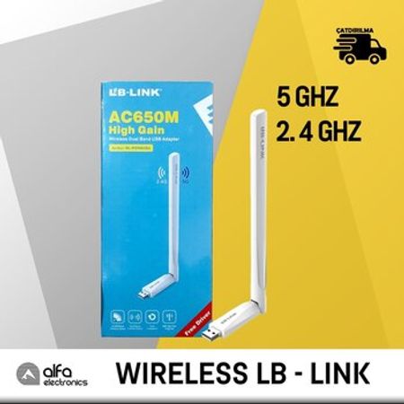 Lb-Link BL-WDN650A AC650Mbps Dual band High Gain USB Wi-Fi Adapter – Şəbəkə avadanlıqları – ucuztap.az