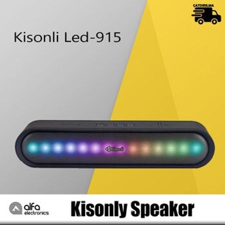 Bluetooth dinamik Kisonli LED-915 Speaker – Audio və video – ucuztap.az