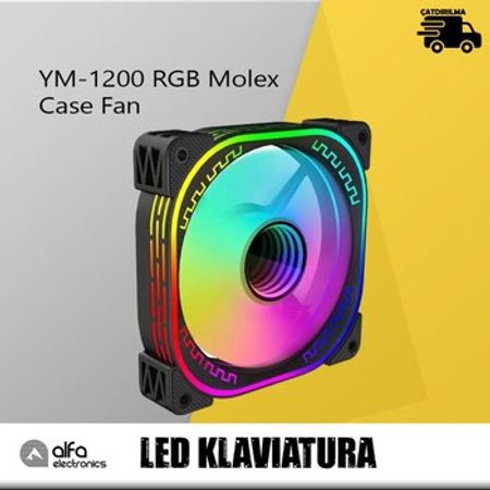 Titan MoonLight RGB Molex Fan (Black) – Masaüstü kompüterlər – ucuztap.az