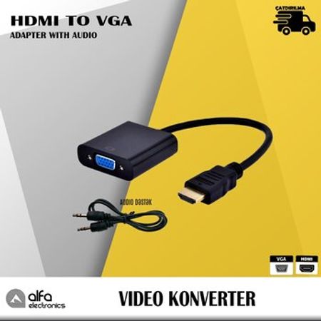 HDMİ to VGA kabeli – Kompüter aksesuarları – ucuztap.az