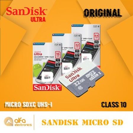 Ultra Micro Sd Kart Sandisk Class 10 – Kompüter aksesuarları – ucuztap.az