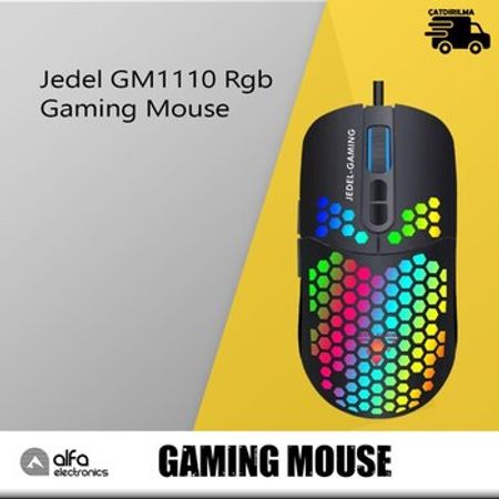 RGB Gaming mouse Jedel GM1110 – Kompüter aksesuarları – ucuztap.az