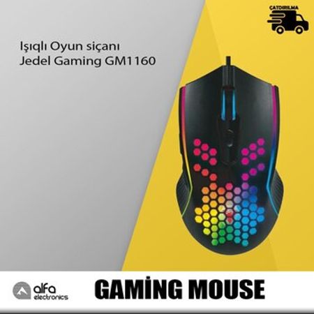 Oyun siçanı Jedel Gaming GM1160 – Kompüter aksesuarları – ucuztap.az