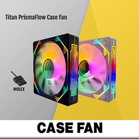 Titan PrismaFlow RGB Molex Fan – Masaüstü kompüterlər – ucuztap.az