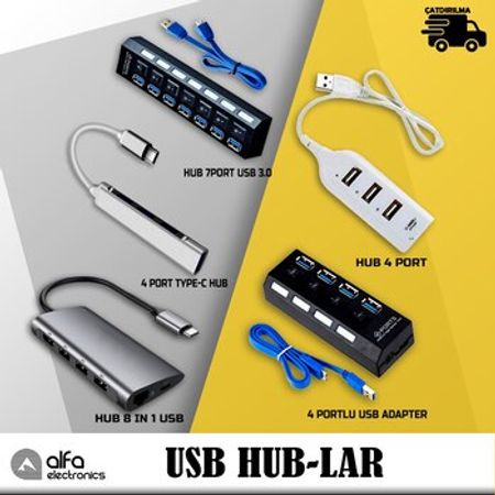 USB Hub – Kompüter aksesuarları – ucuztap.az