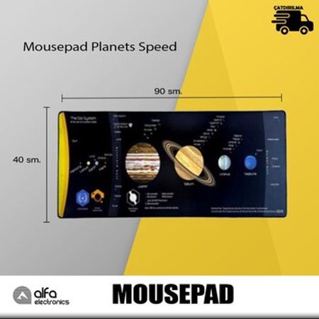 Mousepad Planets Speed – Kompüter aksesuarları – ucuztap.az