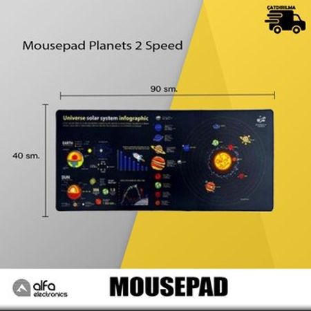Mousepad Planets 2 Speed – Kompüter aksesuarları – ucuztap.az
