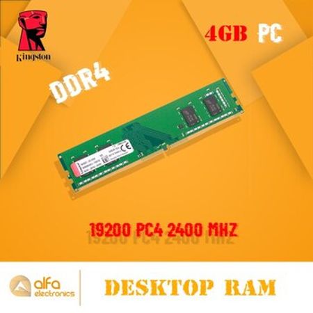 Kingston DDR4 4GB 2400 Mhz Desktop RAM Memory – Masaüstü kompüterlər – ucuztap.az