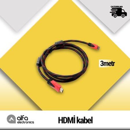 HDMİ kabel 3M – Kompüter aksesuarları – ucuztap.az