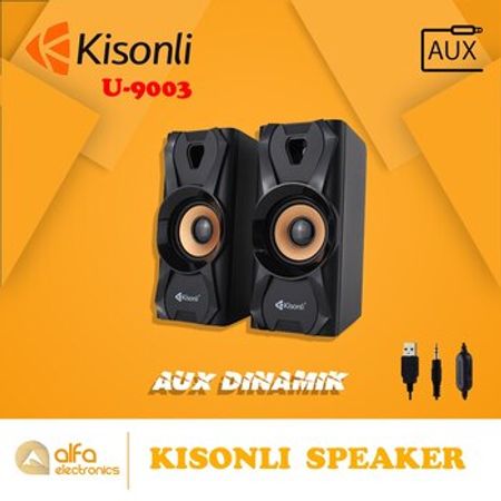 Stereo Dinamik Kisonli U-9003 (USB AUX Səs Gücləndirici) – Audio və video – ucuztap.az