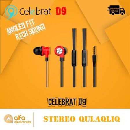 Celebrat D9 Rich Sound qulaqlığı – Audio və video – ucuztap.az