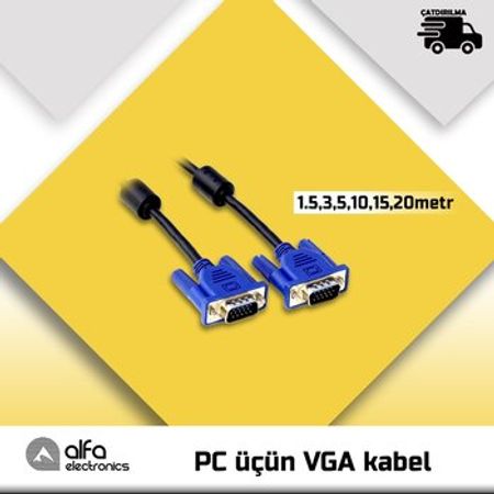 Kabel VGA – Kompüter aksesuarları – ucuztap.az