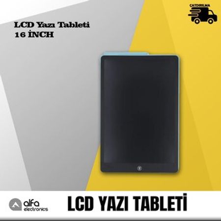 Yazı tableti LCD 16 inch – Təhsil ləvazimatları – ucuztap.az