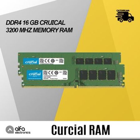 Cruical DDR4 16GB 3200 Mhz PC RAM – Masaüstü kompüterlər – ucuztap.az