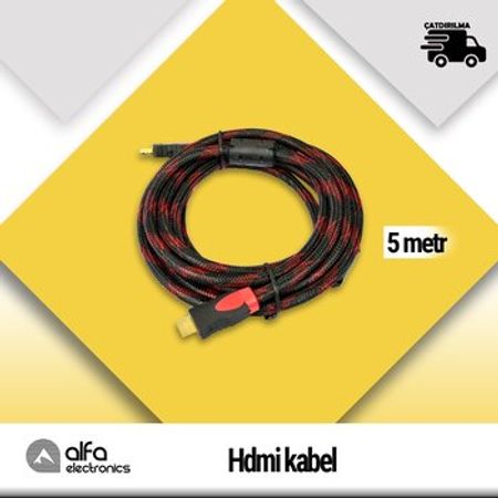 HDMİ kabel 5M – Kompüter aksesuarları – ucuztap.az
