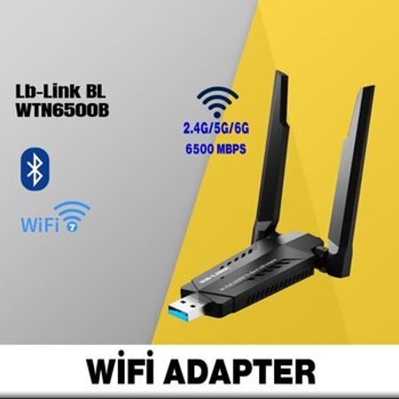 Wi-Fi 7 adapter Lb-Link WTN6500B – Şəbəkə avadanlıqları – ucuztap.az