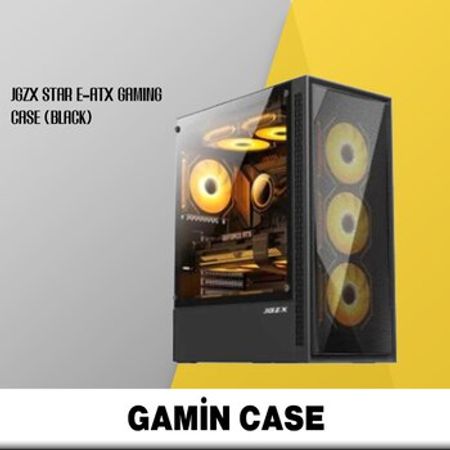 Gaming case JGZX Star E-Atx Gaming Case (Black) – Masaüstü kompüterlər – ucuztap.az