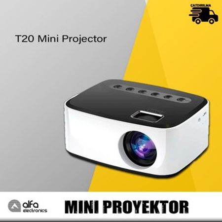 Mini proyektor T20 – Audio və video – ucuztap.az