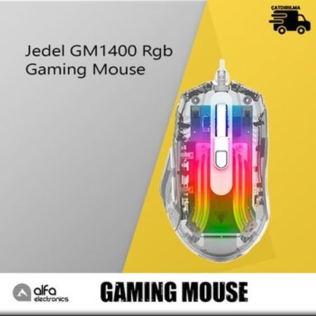 RGB Gaming Mouse Jedel GM1400 – Kompüter aksesuarları – ucuztap.az