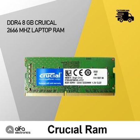 Curcial 8GB DDR4 3200 Mhz Laptop RAM – Masaüstü kompüterlər – ucuztap.az