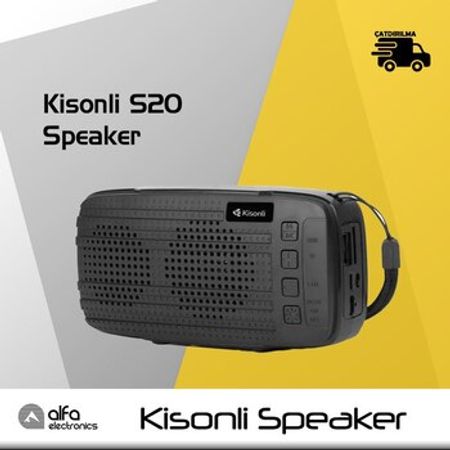 Bluetooth S20 dinamik Kisonli – Audio və video – ucuztap.az