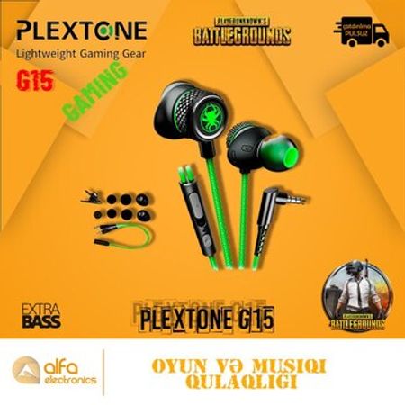 Gaming Qulaqlıq Plextone G15 Headset – Audio və video – ucuztap.az