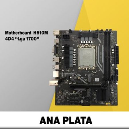Ana plata Alfa H610M-4D4 LGA 1700 /2xDDR4 – Masaüstü kompüterlər – ucuztap.az