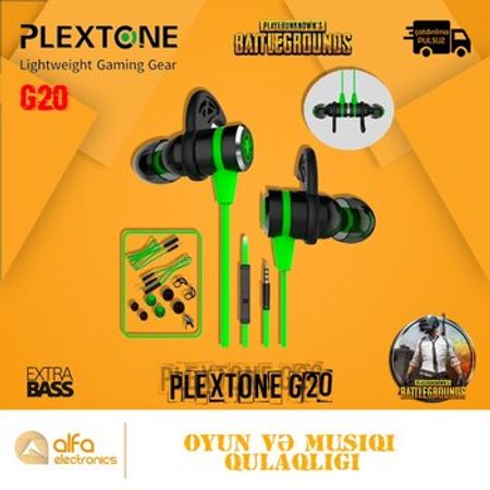 Gaming qulaqlıq Plextone G20 Headset – Audio və video – ucuztap.az