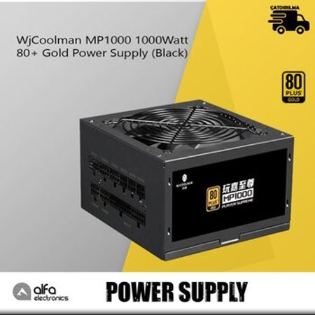 Qida bloku WjCoolman MP1000 1000Watt 80+ Gold (Black) – Masaüstü kompüterlər – ucuztap.az